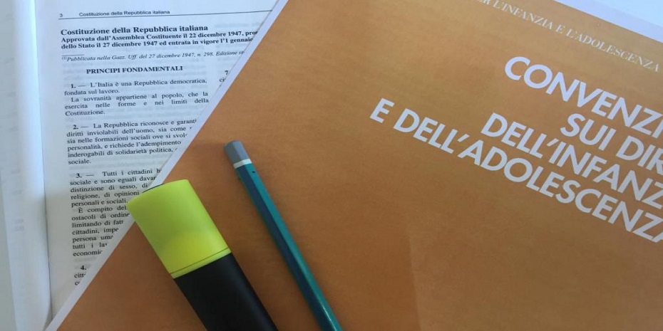 Garante Infanzia porta nelle scuole la Costituzione e la Convenzione di New York
